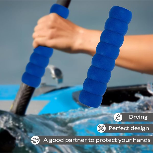 Kayak Paddle Grips Silicone Clydlan Comfortable-2