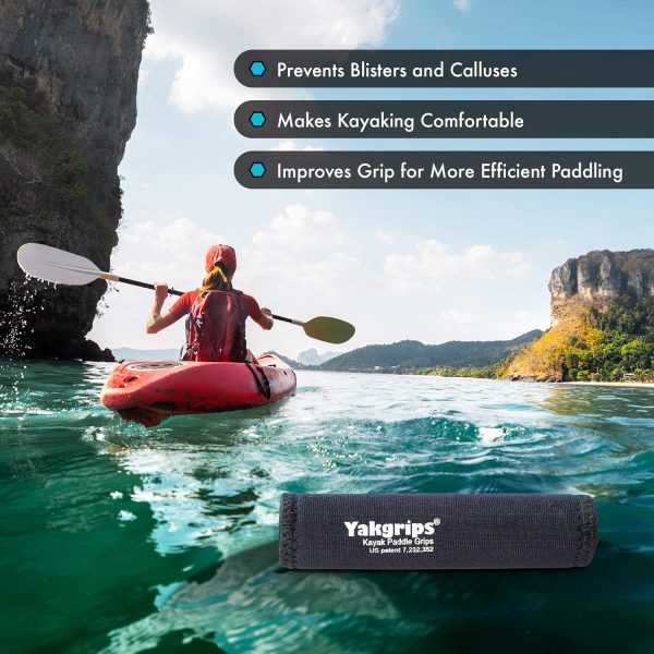 Yakgrips Kayak Paddle Grip Neoprene Modern Design-3