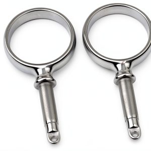 Oar Locks Hoffen Stainless Steel Pair for Kayak-0