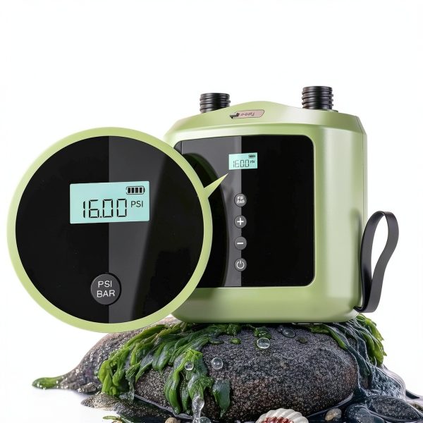 INFLATYCO Ultra Mini Paddleboard Pump Olive Green-3
