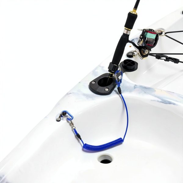 Booms Fishing Kayak Lanyard Steel Wire 50lb-2