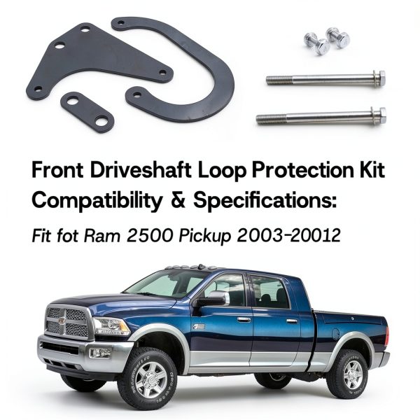 ECOMARK Front Driveshaft Loop Protection Kit for Dodge Ram-3