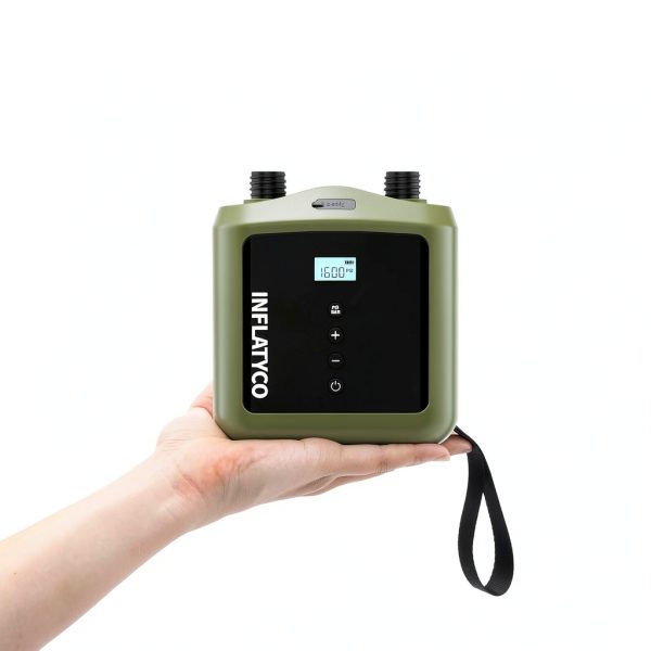 INFLATYCO Ultra Mini Paddleboard Pump Olive Green-1