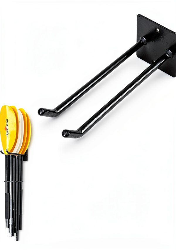 Kayak Paddle Storage by StoreYourBoard Compact Black-5