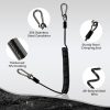 Pristis Retractable Coiled Lanyards Kayak Accessories-1