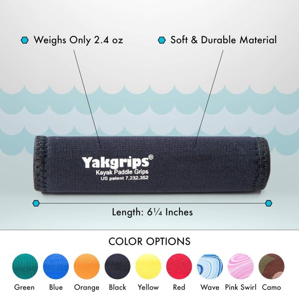 Yakgrips Kayak Paddle Grip Neoprene Modern Design-1