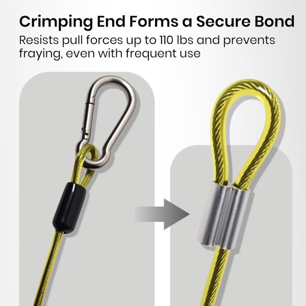 Pristis Retractable Coiled Lanyards Kayak Accessories-4
