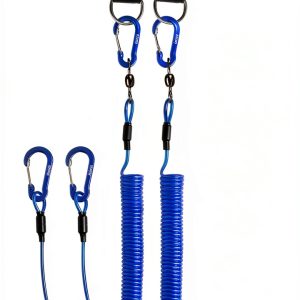 Booms Fishing Kayak Lanyard Steel Wire 50lb-0