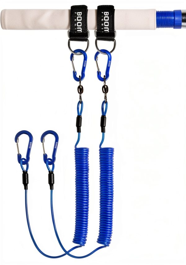 Booms Fishing Kayak Lanyard Steel Wire 50lb-0