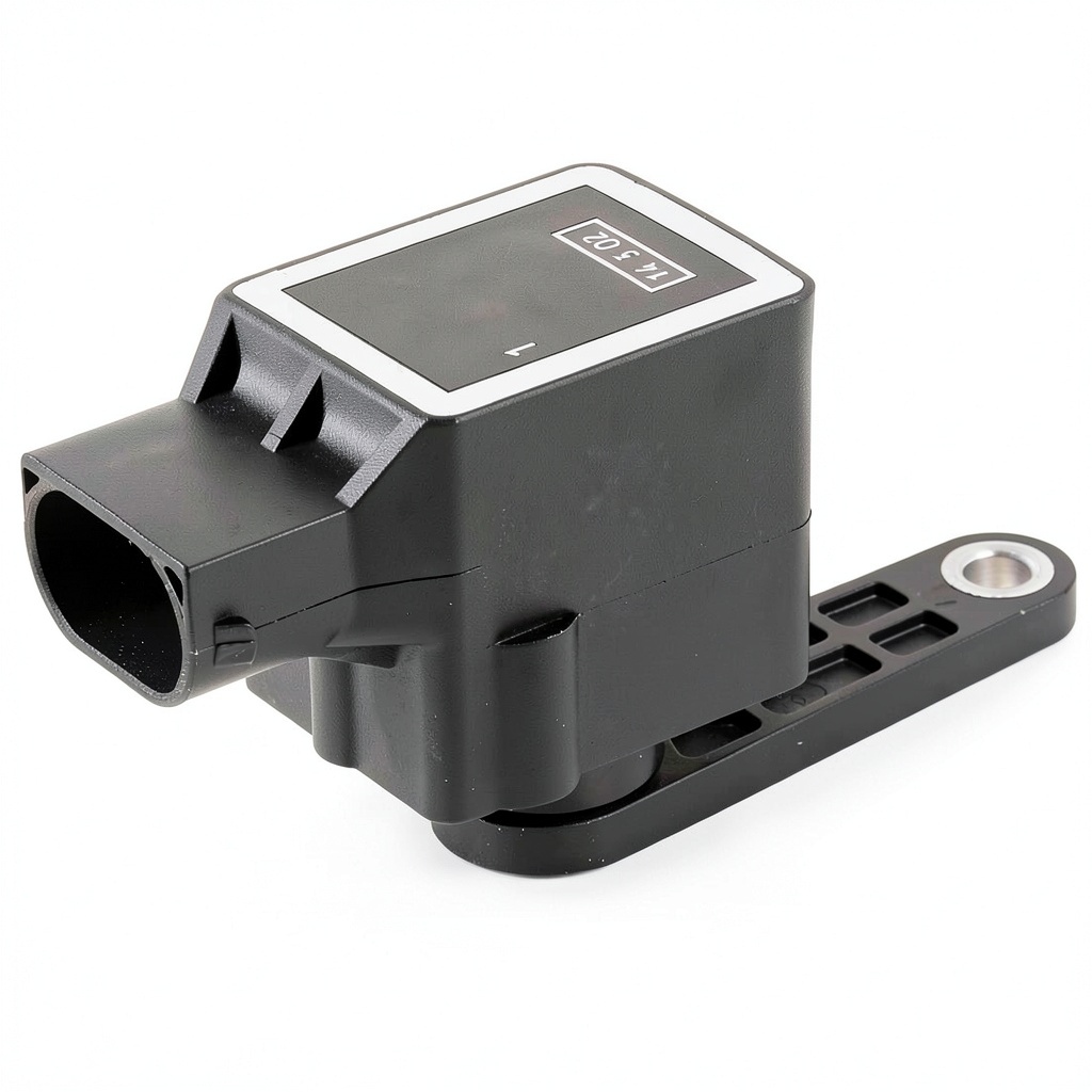 Rear Height Sensor installed on a vehicle suspension