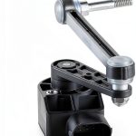 A-Premium Ride Height Sensor for Volkswagen Phaeton Front Left Black-0