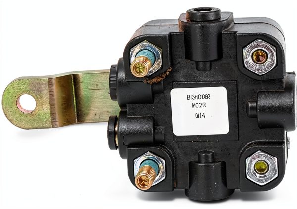 Freightliner Self-Leveling Valve BKS KD2262 Painted 10.25x3.25in-1